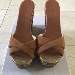 Jimmy Choo wedges (NWT)